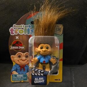 Alan Grant Jurassic Park Collectible Good Luck Trolls Doll